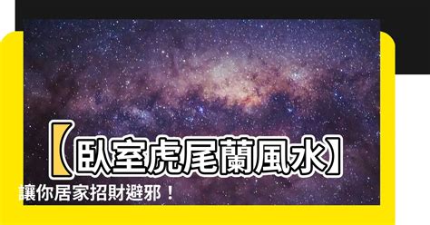 虎尾兰风水卧室|【虎尾蘭風水】虎尾蘭風水指南：招財旺運、避厄除煞